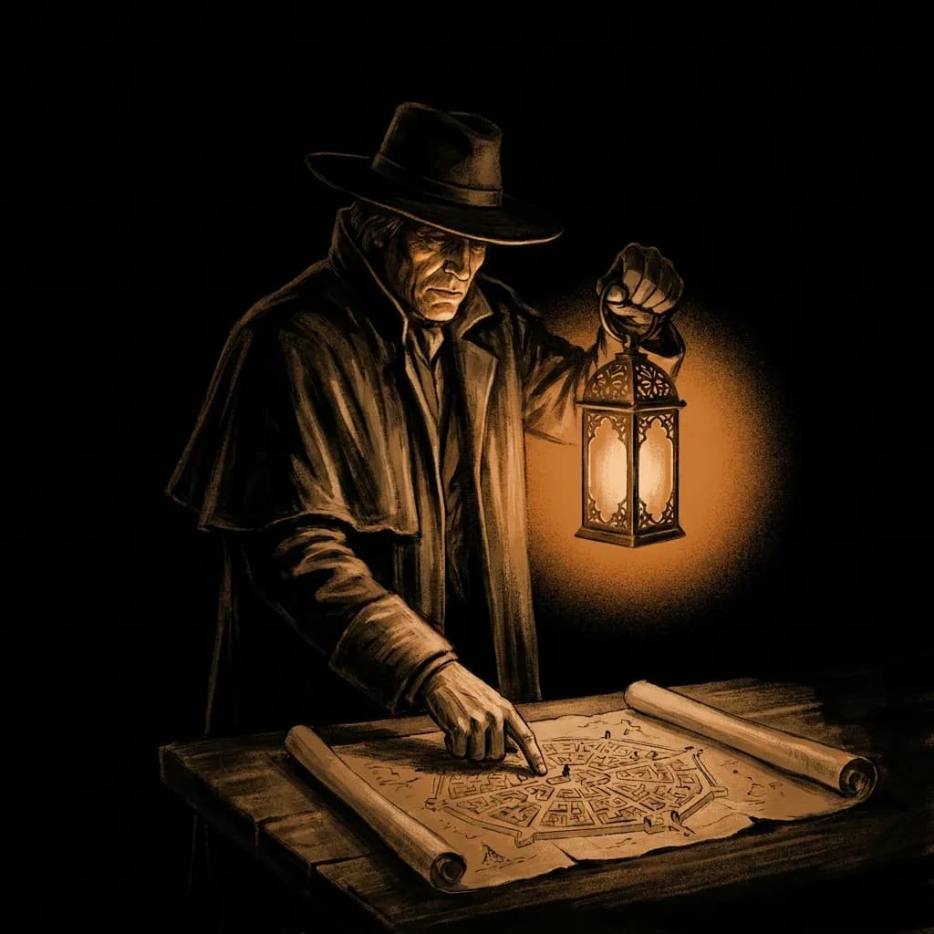 Símbolo do agente Caçador